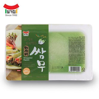 일가집 쌈무(와사비) 1kg