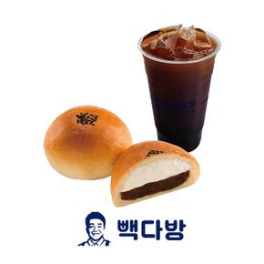 크리미단팥빵+아메리카노(ICED)