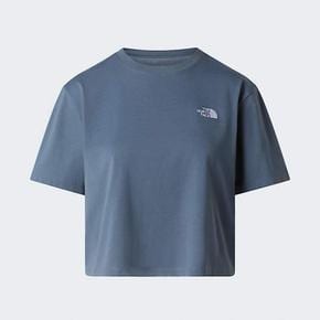 26SS 노스페이스 반팔 티셔츠 NF0A8FDH0U3 GRANITE GREY DOM