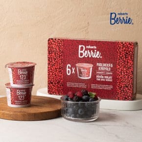 링곤베리 크랜베리 123 1box(100ml x 6팩) 과채주스 생 과일쥬스 아침 건강 음료 쥬스