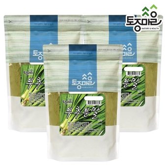  [토종마을]국산 부추분말 300g X 3개