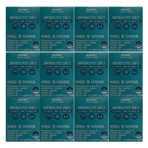 [건강식품] GNC 비피도 핏  유산균 30캡슐 12박스