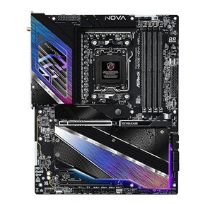 ASRock X870E Nova WiFi AMD Ryzen 9000 CPU (Soket AM5) X870E ATX 마더보드 시리즈 대응 칩셋