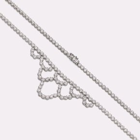 Lace Tennis Necklace SSKB113NWW420