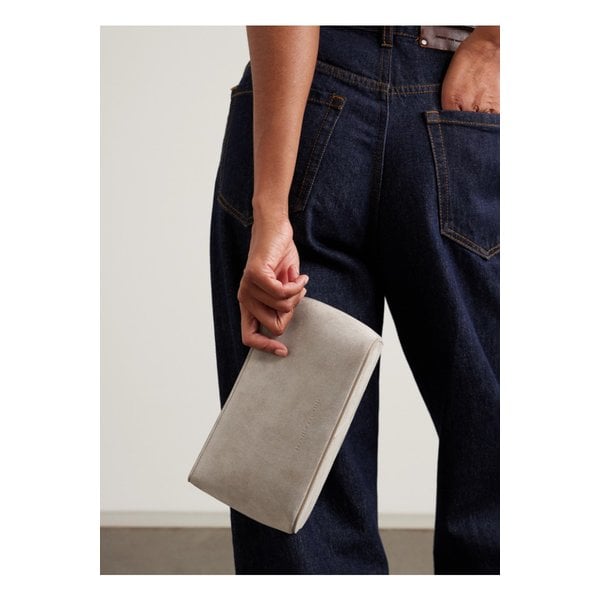 브루넬로쿠치넬리 스웨이드 파우치 베이지 46376663162905658