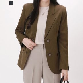 [~88까지]여성 세미오버 울 블렌디드 자켓 1종
