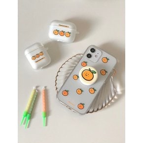 Tangerine shower case  (Jelly/Jelly hard case)