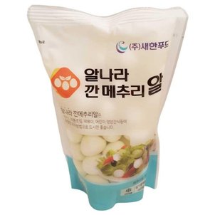 제이큐 새한 알나라 깐 메추리알 500G