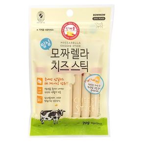 애완용품 저염 심장 건강한 반려동물 모짜렐라 치즈스틱 70g