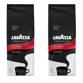 [해외직구] Lavazza 라바짜 클래시코 그라운드 커피 미디엄 로스트 340g 2팩
