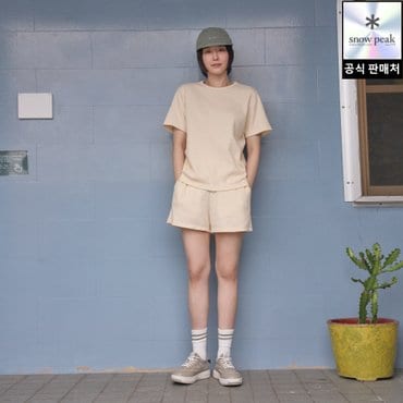 스노우피크 [25/SS 박규영착용] S25MWFKH37 와플 여성 반바지