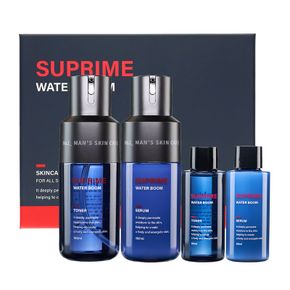 피엘디크 수프라임 워터 붐 남성화장품 세트 (스킨 150ml+60ml+로션 150ml+60ml)..[36206653]
