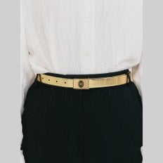 ZEMEN Reversible Pendant Belt - Gold