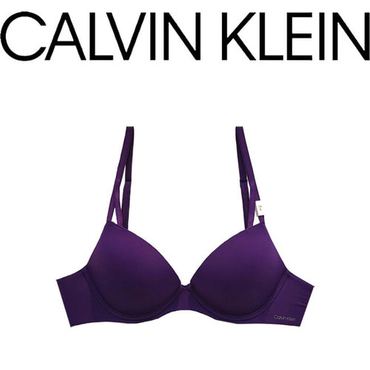 Calvin Klein Underwear 캘빈클라인 SEDUCTIVE COMFORT 푸쉬업 브라팬티세트 QF6016 퍼플