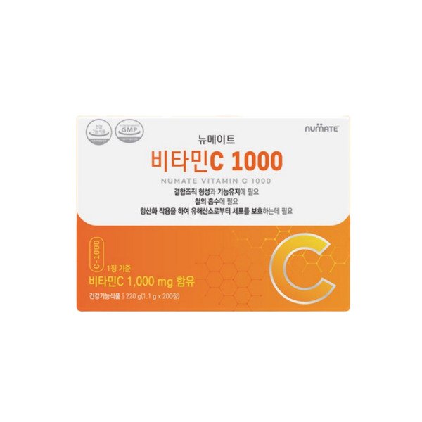 뉴메이트 비타민C 1000 200정 6개