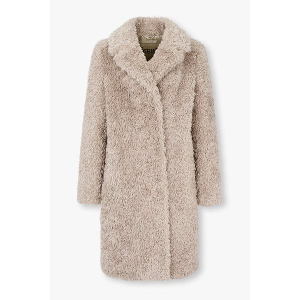 [ONLINE EXCLUSIVE] 여성 페이크 퍼 서브제로 코트 46B5332502000