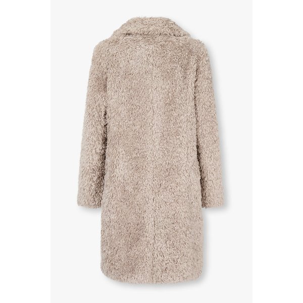 [ONLINE EXCLUSIVE] 여성 페이크 퍼 서브제로 코트 46B5332502000