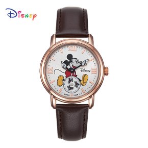 [공식본사정품] DISNEY 디즈니 OW-139BKG 미키마우스 가죽 시계