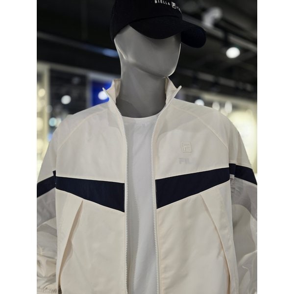 [파주점] 공용 컬러블럭 바람막이 자켓(FS2JKG3103X-SWH)