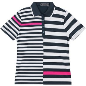 [정품] 지포어 여성 골프웨어 Bold Stripe Polo T-Shirts (G4LS22K03-TWLT)