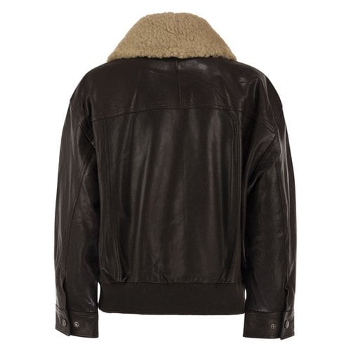 막스마라 위크엔드 여성 레더 자켓 FW26 2625446012600 001