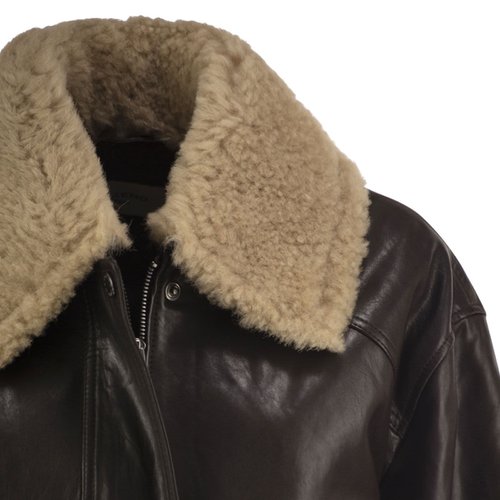 막스마라 위크엔드 여성 레더 자켓 FW26 2625446012600 001