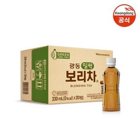 (G) 광동 밀싹보리차 무라벨 330ml x 40pet