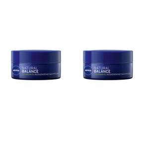 [해외직구] 독일직구 Nivea 니베아 내추럴 밸런스 리제너레이싱 나이트 케어 50ml 2팩