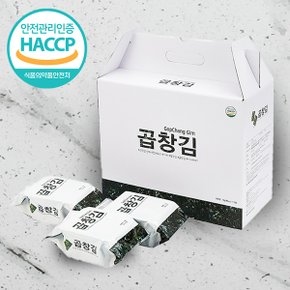 [명절 후 배송][웰굿]HACCP 광천 곱창김 선물세트(식탁용김12봉)