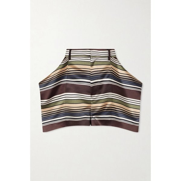 멀티 스트라이프 새틴 쇼츠 46376663162958856