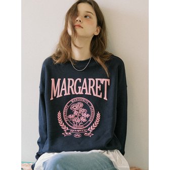 아워호프 Margaret Basic Sweatshirt - Navy