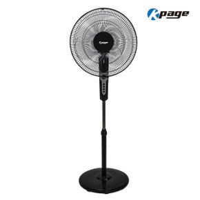스탠드 선풍기 KEF-16S/세련된디자인/2중날개/좌우회전조절/120분타이머