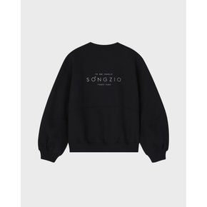 [파주점] 옴므 엠블럼 코쿤 크루넥 티셔츠 SI2TS915BK