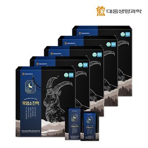 [선물세트] 흑염소진액 70ml 총 30포 5박스 / 100%국내산 흑염소즙