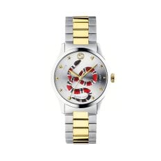 YA1264075 G타임리스 남성 메탈 쿼츠 38mm