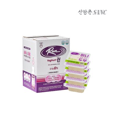 신앙촌 프로바이오틱 런 요구르트 12병 + 국산미니두부 4모
