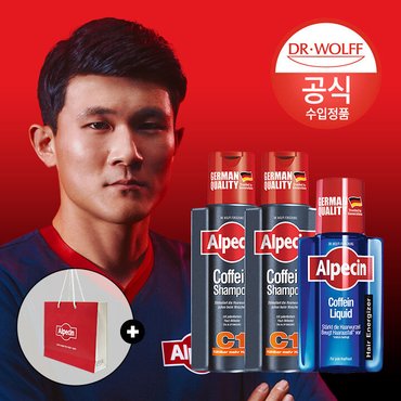 알페신 카페인 샴푸 C1 250ml x2 + 알페신 카페인 리퀴드 200ml