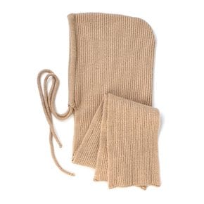 Wool Beige Muffler Balaclava 바라클라바