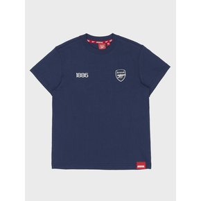 [아스널] 아동용 GUNNERS 1886 티셔츠_네이비