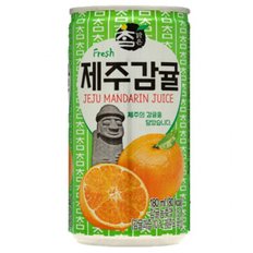 대일 참맑은 제주감귤 175ml x 30캔 학교간식 직원 아이간식 캔음료 캔귤주스 귤주스 감귤주스 감귤음료수