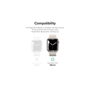 Ringke Apple Watch 9 8 7 45mm 케이스 스테인리스제 범퍼 커