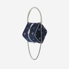 GIGI CUBE BAG-DENIM