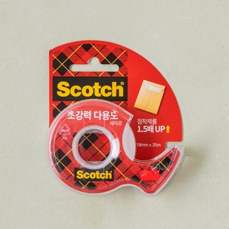  스카치 초강력 다용도테이프 디스펜서 18mm