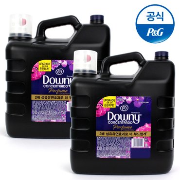 다우니 피앤지공식 다우니 고농축 섬유유연제 로맨스 8.5L x2개