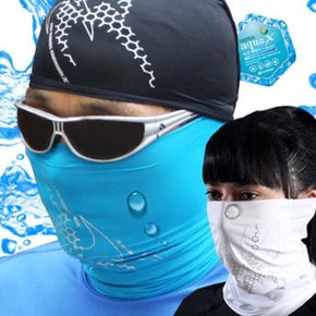 국산 QA아쿠아 냉감 마스크/자외선차단마스크/멀티스카프