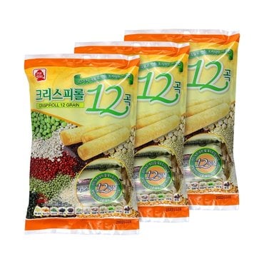  크리스피롤 12곡 180g x 3개 / 곡물과자