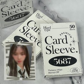 포카 카드 투명 슬리브 보관 포장 보호 필름 봉투 탑로더 클리어 봉투 OPP CPP 굿즈 탑꾸 AA0063