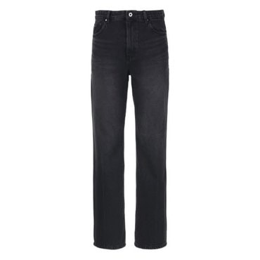 알레그리 [25SS] 블랙 세미부츠컷 데님(ARPA5B891BK)