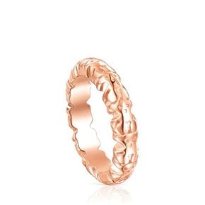 토스  반지/012725531TOUS Rose Silver Vermeil Straight XL Ring/54(14호)