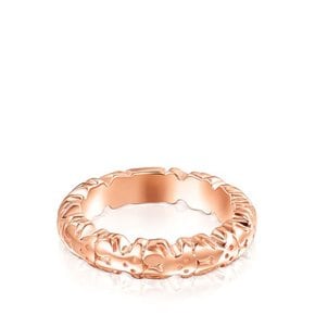 토스  반지/012725531TOUS Rose Silver Vermeil Straight XL Ring/54(14호)